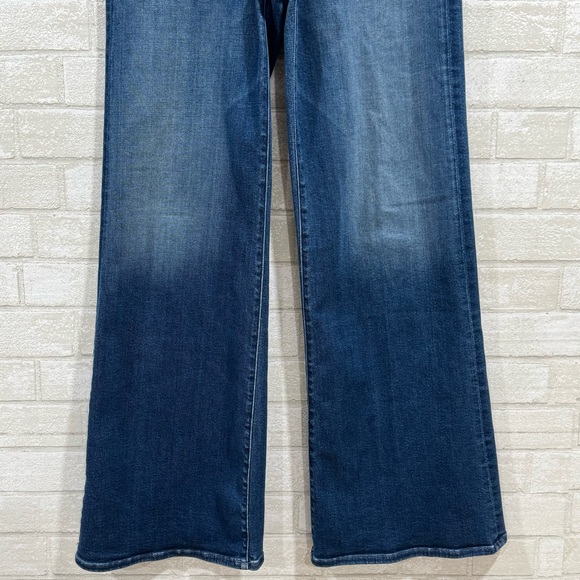 MOTHER The Hustler Roller Sneak Jeans - Easy Does It - Sz - 28 - Picture 3 of 13
